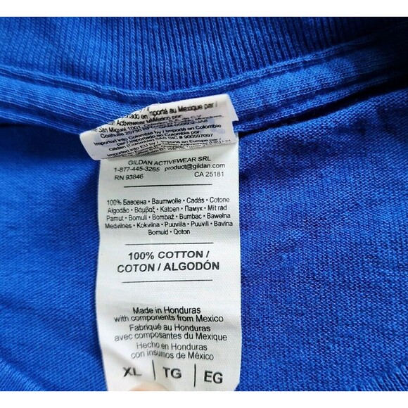 Sturgis Shirt Black Hills Motorcycle Rally 2016 Blue T-Shirt Mens XL - Picture 6 of 10